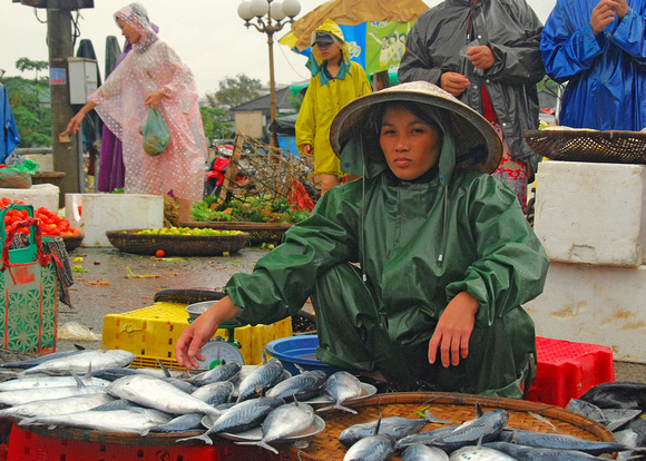 Fish market, Hue