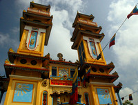 Cao Dai Temple, My Tho, Vietnam