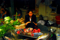 Fish market, Hanoi