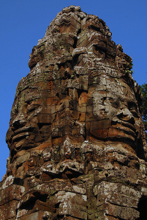 Buddha Towers, Bayon Temple, Cambodia