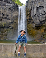 Vincent at Taughannock Falls