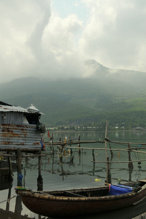 Fishing village outside of Danang, Vietnam