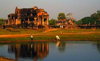 Libary, Angkor Wat, Cambodia