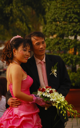 Vietnamese newlyweds